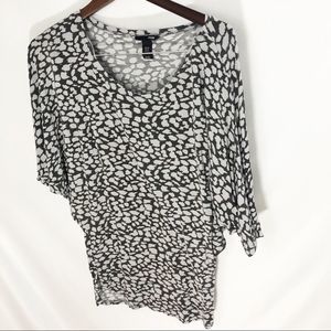 H&M Leopard Print Shirt Size XS